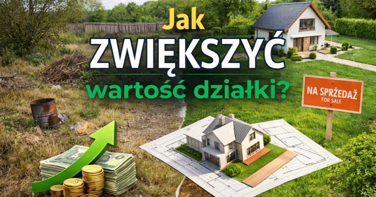 Jak zwiększyć wartość działki